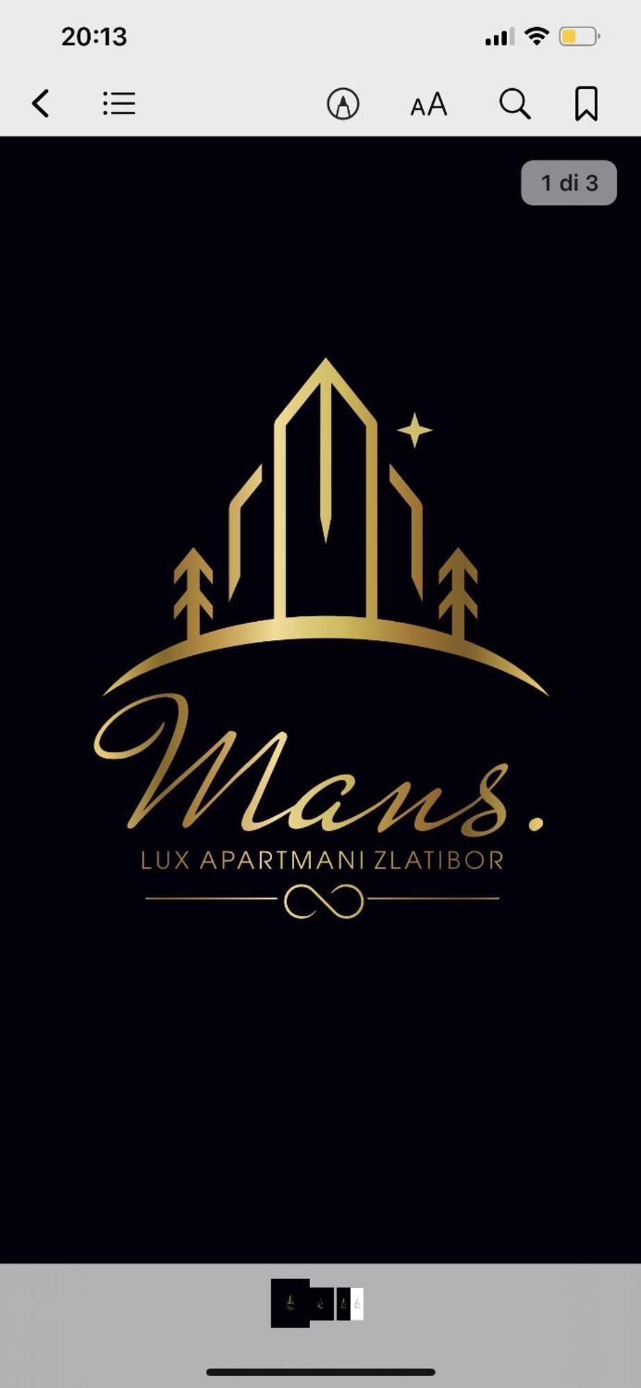 Mans Lux 8 Apartman ズラティボール エクステリア 写真